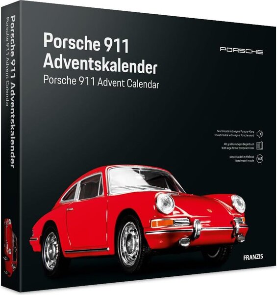 Calendario dell'Avvento Franzis Porsche 911