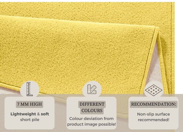 Tappeto giallo 160x240 cm Fancy - Hanse Home