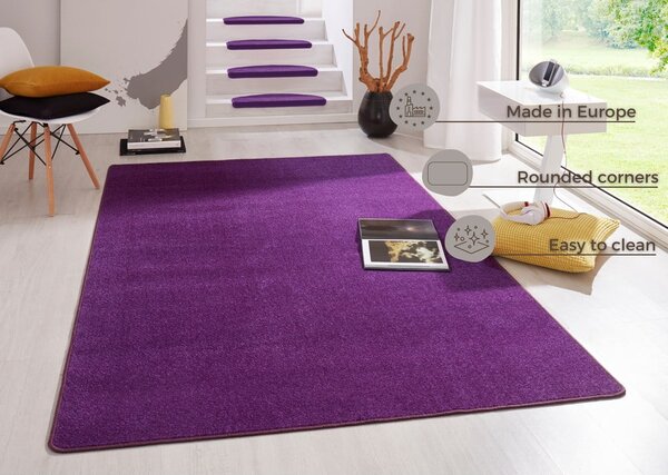 Tappeto viola scuro 80x150 cm Fancy - Hanse Home