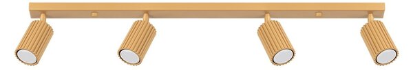 Faretto dorato 6,5x81 cm Gleam – Sollux
