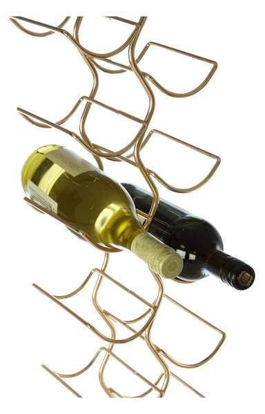 Portabottiglie in metallo color oro 12 bottiglie Wren - Premier Housewares