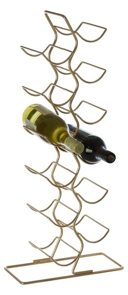 Portabottiglie in metallo color oro 12 bottiglie Wren - Premier Housewares