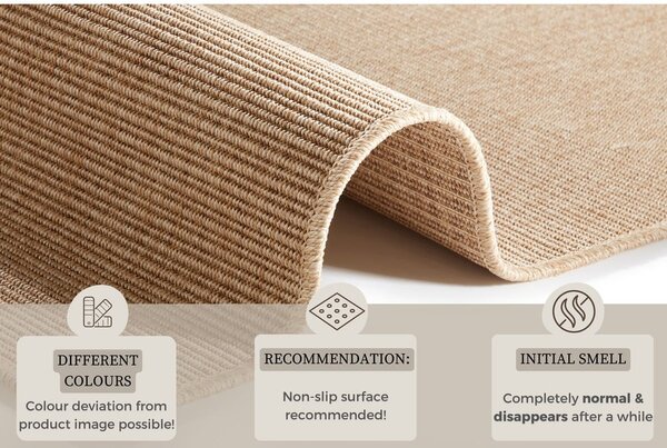 Passatoia da interno ed esterno beige 80x250 cm Nature – Hanse Home