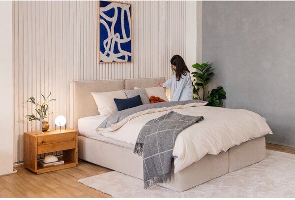 Letto boxspring beige 180x200 cm Olia Bold – Bonami Selection