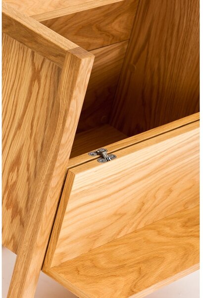 Mobile da vino in legno di quercia in colore naturale 59x60 cm NewEst - Woodman