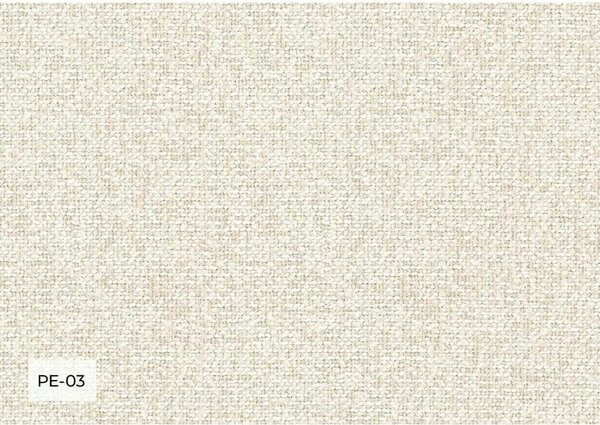 Divano angolare componibile color crema allungabile/con contenitore (con penisola a destra) Lulu – Miuform