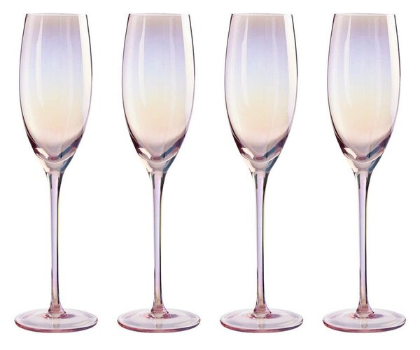 Set di bicchieri da spumante 4 pz 250 ml Frosted - Premier Housewares