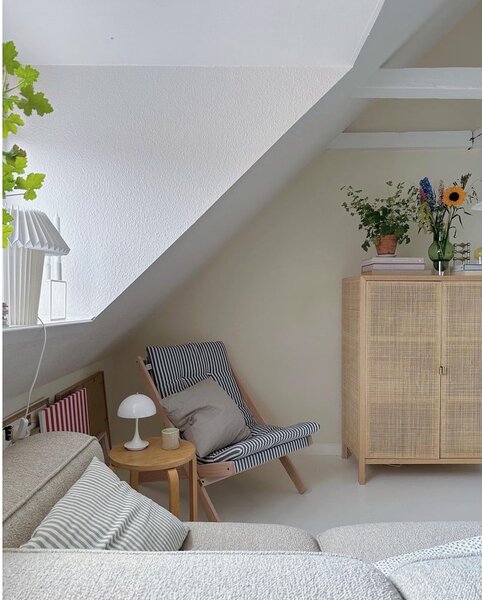 Sedia pieghevole Raw/Beach Blue Boogie - Karup Design