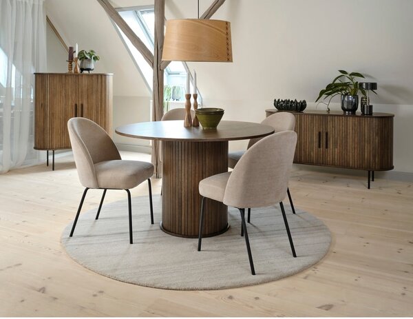 Sedia da pranzo beige Creston - Unique Furniture