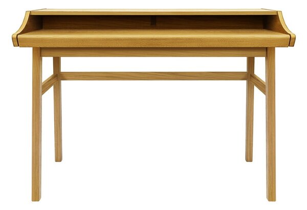 Scrivania in stile segreteria con effetto rovere 44x115 cm Carteret – Woodman