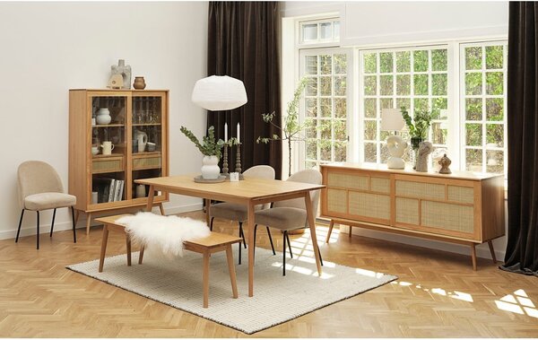 Sedia da pranzo beige Creston - Unique Furniture