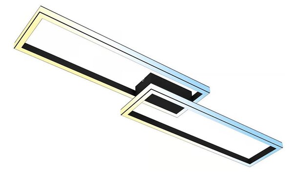 Briloner 3761015 - Plafoniera dimmerabile LED/45W/230V 2700-6500K+telecomando nero