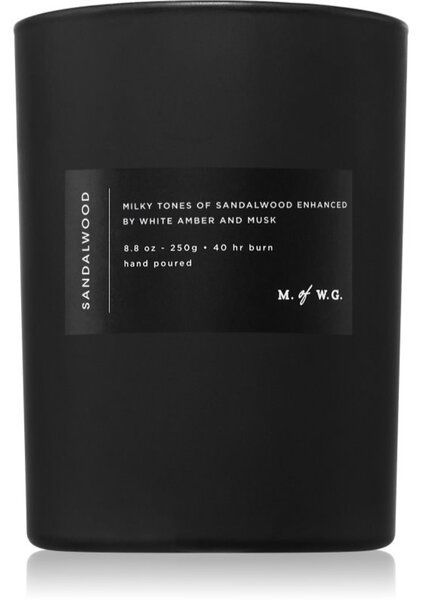 DW Home M. of W.G. Sandalwood candela profumata 250 g