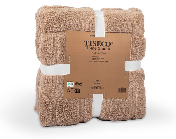 Coperta marrone in micropile 150x200 cm Rena – Tiseco Home Studio