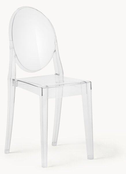 Sedia da pranzo di design Victoria Ghost