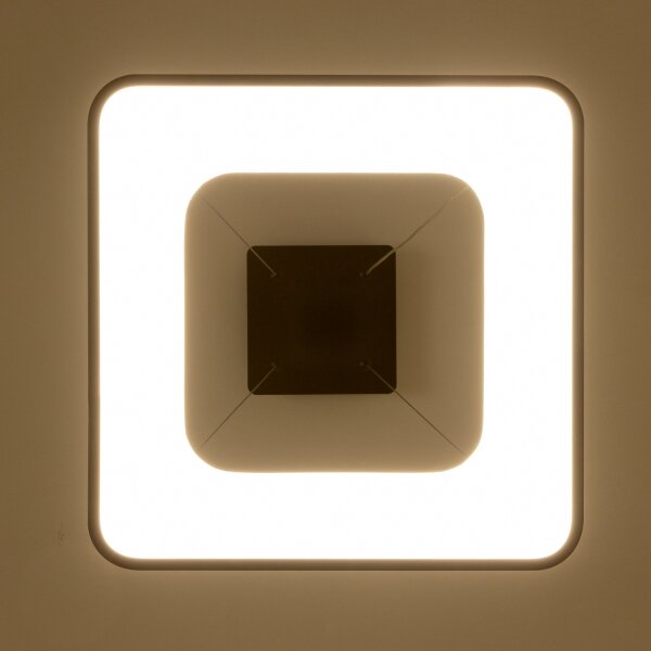 Brilagi - Lampada LED dimmerabile sospesa a cavo FALCON II LED/80W/230V 40x40 cm nero + telecomando