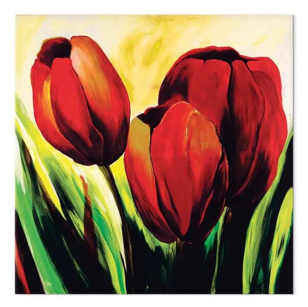 Quadro Tre tulipani
