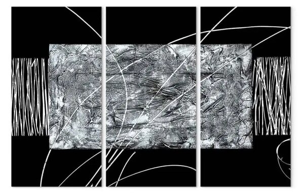 Quadro moderno Il fascino dell'argento