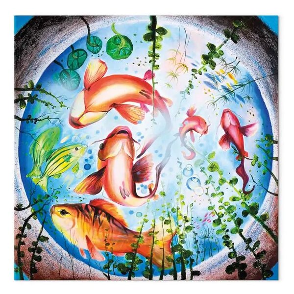 Quadro contemporaneo Sotto l'acqua