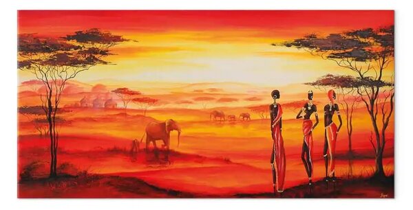 Quadro I colori dell'Africa II