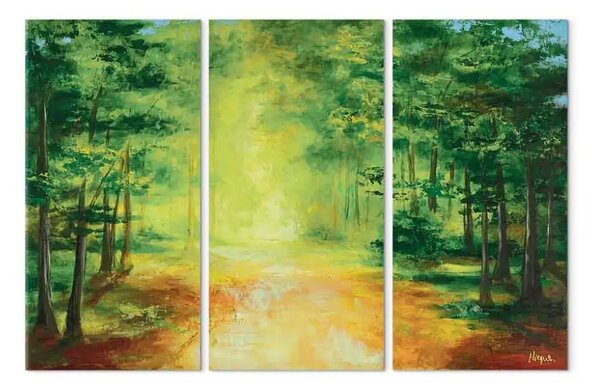 Quadro contemporaneo Il mistero del bosco