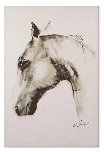Quadro Profilo di cavallo
