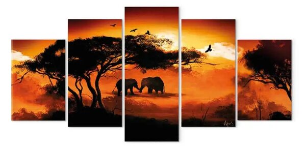 Quadro Amore africano