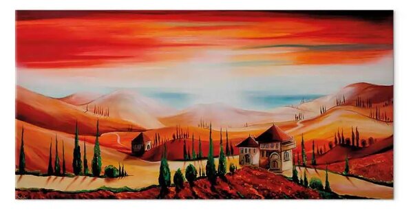 Quadro moderno Terra toscana II