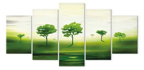 Quadro su tela Nell'orto