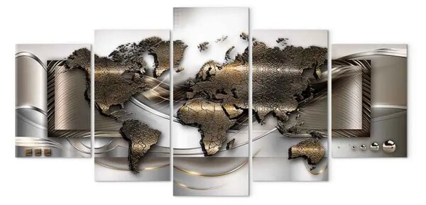 Quadro su tela Bava del mondo