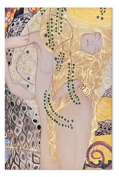 Quadro contemporaneo Serpenti d'acqua (particolare)