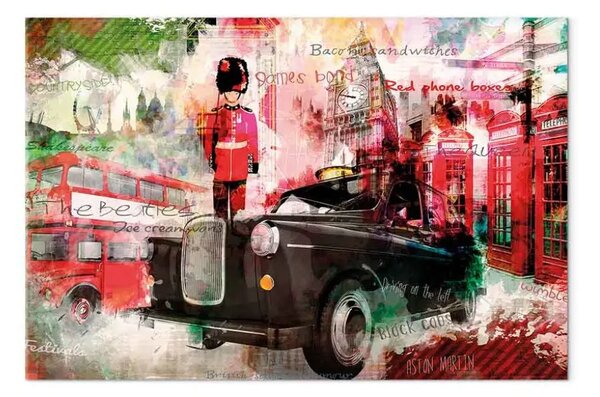 Quadro moderno Ricordi di Londra