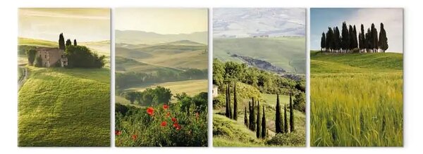 Quadro contemporaneo Paesaggi toscani