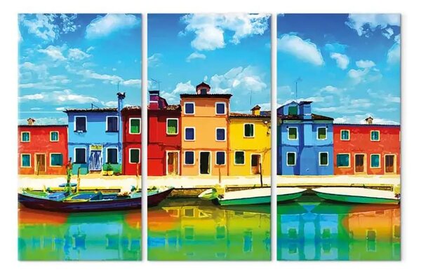 Quadro su tela Mattina soleggiata a Venezia