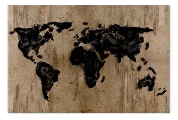 Quadro contemporaneo Terre sbiadite