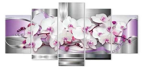 Quadro contemporaneo Orchidea e fantasia
