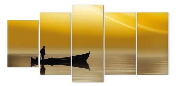 Quadro contemporaneo A pesca