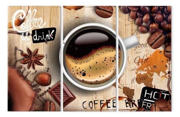 Quadro Una tazza di caffè al mattino