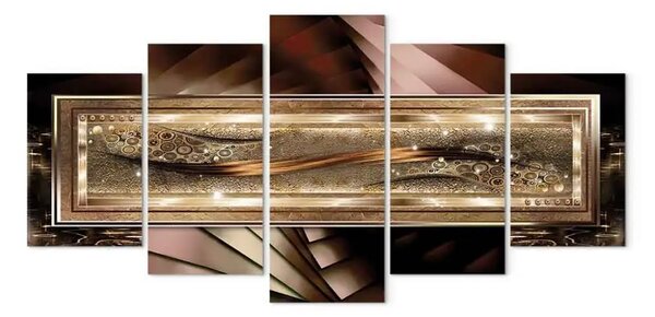Quadro su tela Filo d'oro