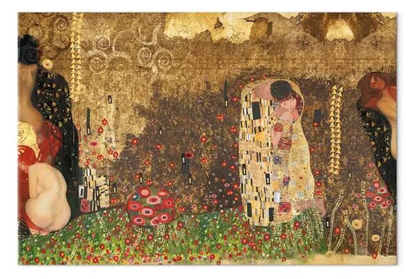 Quadro contemporaneo Ispirazione di Gustav Klimt