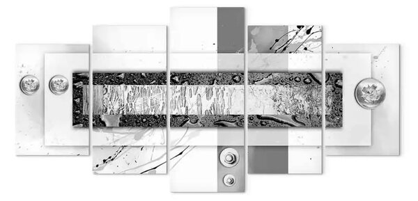 Quadro contemporaneo Ecquilibrio del grigio