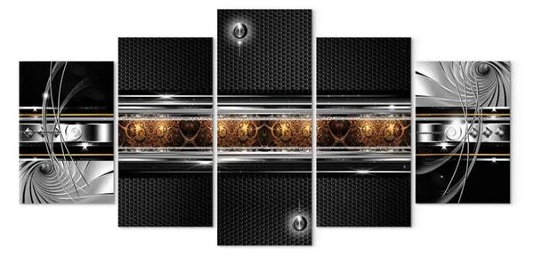 Quadro Alla ricerca dell'oro