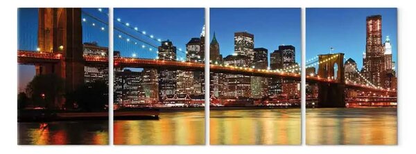 Quadro moderno New York: il ponte di Brooklyn