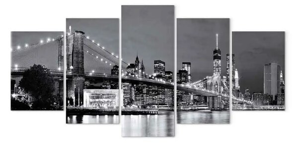 Quadro contemporaneo Look in bianco e nero