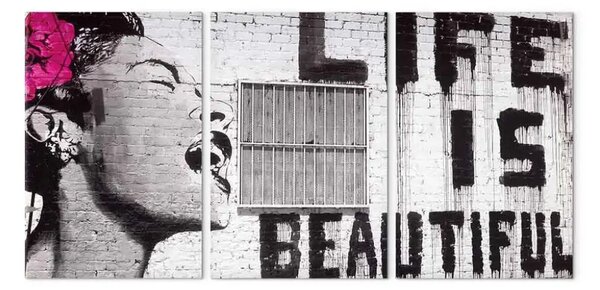 Quadro moderno Motto felice