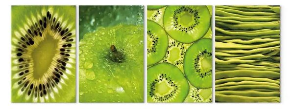 Quadro su tela Sapori di verde