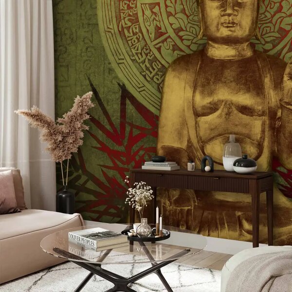 Carta da parati Buddha dorato