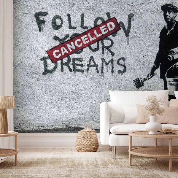 Carta da parati Sogni cancellati Banksy