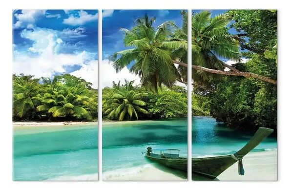 Quadro moderno Su un'isola da sogno
