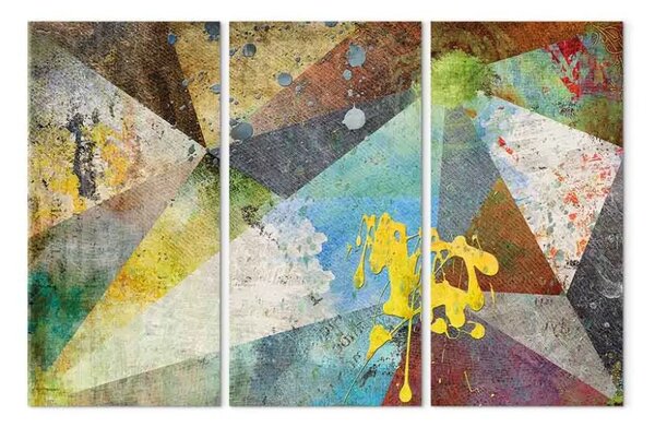 Quadro su tela Attraverso il prisma dei colori